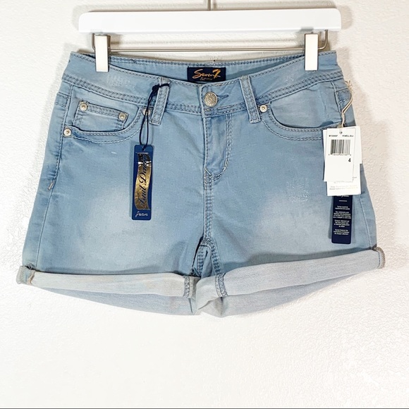 seven denim shorts